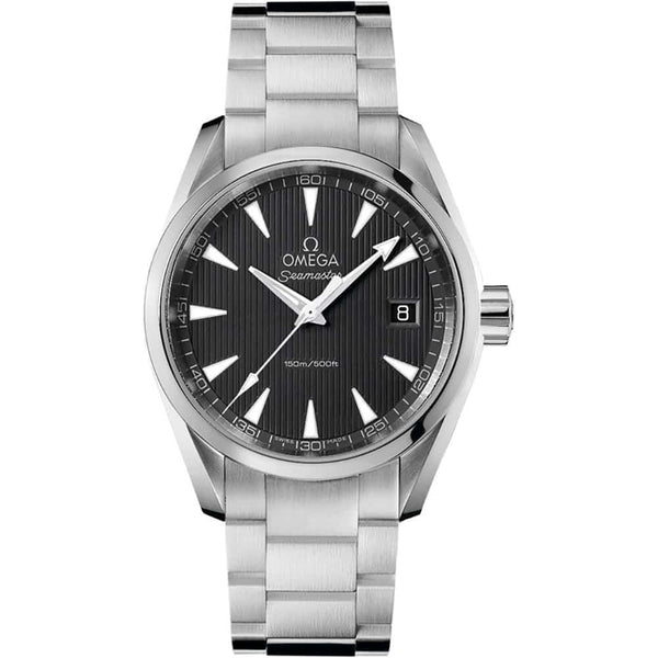 Omega Seamaster Aqua Terra Quartz 38.5mm Stainless Steel Grey Dial Ref. 231.10.39.60.06.001
