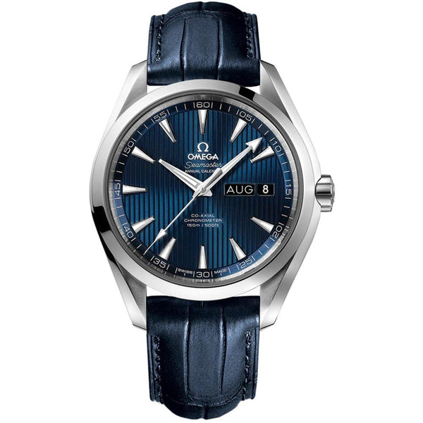 Omega Seamaster Aqua Terra Annual Calendar 231.13.43.22.03.002 43mm Blue Dial