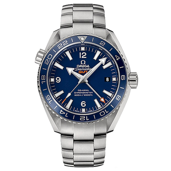 Omega Planet Ocean GMT 600m 43.5mm Titanium Blue Dial – Ref. 232.90.44.22.03.001
