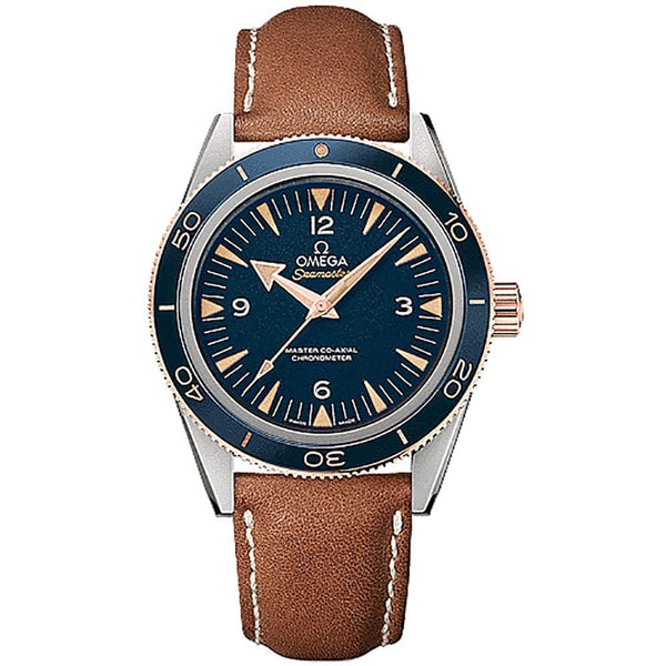 Omega Seamaster 300 Master Co-Axial 41mm Titanium Blue Dial Ref. 233.62.41.21.03.001