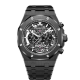 Audemars Piguet Royal Oak Tourbillon Chronograph Openworked 26343CE.OO.1247CE.01 44mm Black Ceramic
