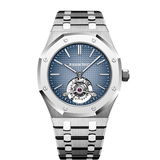 Audemars Piguet Royal Oak Tourbillon Extra-Thin 26510IP.OO.1220IP.01 – 41mm Titanium Blue Dial