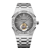 Audemars Piguet Royal Oak Tourbillon Extra-Thin 26516PT.ZZ.1220PT.01 – 41mm Platinum with Diamond Bezel