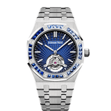 Audemars Piguet Royal Oak Tourbillon Extra-Thin 26521PT.YY.1220PT.01 Platinum 41mm Blue Dial