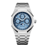 Audemars Piguet Royal Oak Perpetual Calendar 26574PT.OO.1220PT.01 in Platinum with Blue Dial