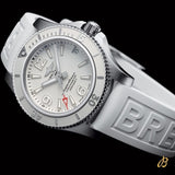 Breitling Superocean Automatic 36 A17316D21A1S1 Stainless Steel White Dial