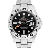 Rolex Explorer II 216570 Black Dial 42mm Stainless Steel Watch