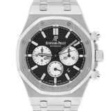Audemars Piguet Royal Oak Chronograph 26331ST.OO.1220ST.02 Black Dial Steel Mens Watch