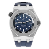 Audemars Piguet Royal Oak Offshore Selfwinding Chronograph 15720ST.OO.A027CA.01 Stainless Steel 42mm Blue Dial