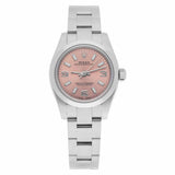 Rolex Oyster Perpetual 26 Lady Reference 176200 Salmon Dial Stainless Steel Watch