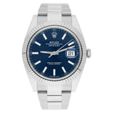 Rolex Datejust 126334 41mm Stainless Steel Blue Index Dial 2019