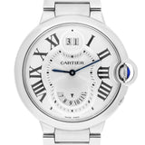 Cartier Ballon Bleu 38mm Stainless Steel Two Timezone Quartz Watch W6920011