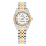 Rolex Datejust 26mm Ref. 179173 Two-Tone Ladies Watch with White Roman Dial and Jubilee Bracelet