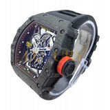 Richard Mille RM 35-02 Skeleton Automatic 48mm Stainless Steel Black Rubber Strap