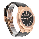 Audemars Piguet Royal Oak 15510OR.OO.D002CR.01 41mm 18k Rose Gold Black Dial Watch 2024