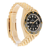 Rolex GMT-Master II 126718GRNR-0001 40mm Yellow Gold Jubilee Bracelet Black Dial