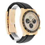Rolex Cosmograph Daytona 126518LN-0012 "Pikachu" Yellow Gold Black Cerachrom Bezel Champagne Dial Oysterflex
