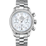 Omega Speedmaster Lady Chronograph 324.15.38.40.05.001 Stainless Steel Mother-of-Pearl Dial