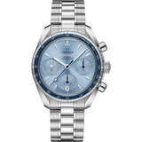 Omega Speedmaster Co-Axial Chronograph 38mm Stainless Steel Blue Dial Ref. 324.30.38.50.03.001
