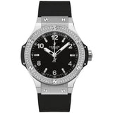 Hublot Big Bang 361.SX.1270.RX.1104 Black Dial Diamond Bezel Ladies Watch