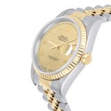 Rolex Datejust 36 Ref. 16233 Two-Tone Champagne Roman Dial Jubilee Bracelet circa 1995