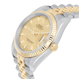 Rolex Datejust 36 116233-0151 Two-Tone Champagne Dial Jubilee Bracelet Watch
