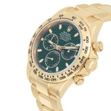Rolex Cosmograph Daytona 116508-0013 Yellow Gold Green Dial