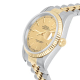 Rolex Datejust 36 Two-Tone Champagne Dial Jubilee Bracelet Ref. 16233 circa 1995