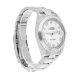 Rolex Datejust 41 126300 Stainless Steel White Roman Numeral Dial Oyster Bracelet 2022