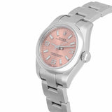 Rolex Oyster Perpetual 26 Lady Reference 176200 Salmon Dial Stainless Steel Watch
