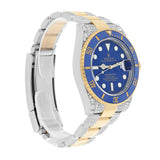 Rolex Submariner 116613LB 40mm Blue Dial Two-Tone Diamond Men's Watch