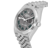 Rolex Datejust 126234 36mm Wimbledon Dial Jubilee Bracelet Stainless Steel