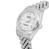 Rolex Datejust 31 Reference 68274 White Roman Dial Stainless Steel