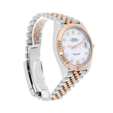 Rolex Datejust 41 126331 Steel and Everose Gold Mother of Pearl Diamond Dial
