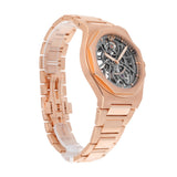 Girard-Perregaux Laureato Skeleton Rose Gold Bracelet Watch Ref. 81015