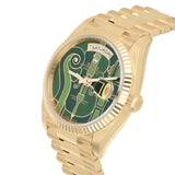 Rolex Day-Date 36 128238 Vienna Philharmonic Limited Edition Green Enamel Dial 18K Yellow Gold President