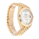 Rolex Day-Date 40 228238-0002 Yellow Gold Silver Roman Numeral Dial 40mm