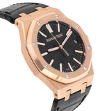 Audemars Piguet Royal Oak 15510OR.OO.D002CR.01 41mm 18k Rose Gold Black Dial Watch 2024