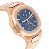 Patek Philippe Nautilus 5990/1R-001 Rose Gold Sunburst Blue Dial