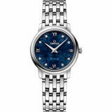 Omega De Ville Prestige 424.10.27.60.53.003 27.4mm Stainless Steel Blue Dial
