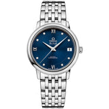Omega De Ville Prestige Co-Axial 424.10.33.20.53.001 – 32.7mm Stainless Steel Blue Dial