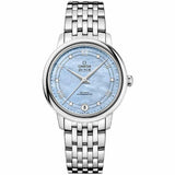 Omega De Ville Prestige Co-Axial 424.10.33.20.57.001 32.7mm Stainless Steel Blue Mother of Pearl Dial