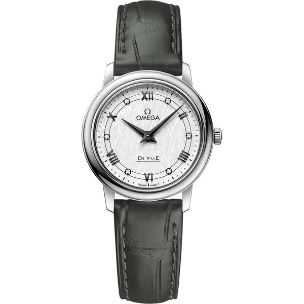 Omega De Ville Prestige 424.13.27.60.52.002 27.4mm Stainless Steel White Dial
