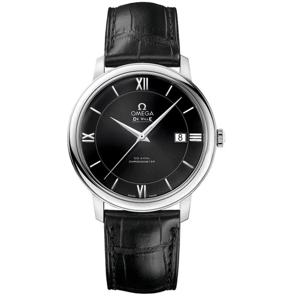 Omega De Ville Prestige Co-Axial 424.13.40.20.01.001 Stainless Steel Black Dial