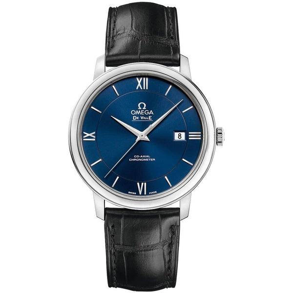 Omega De Ville Prestige Co-Axial 424.13.40.20.03.001 Stainless Steel Blue Dial