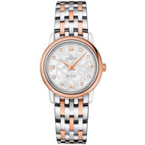 Omega De Ville Prestige 424.20.27.60.52.002 27.4mm Two-Tone Quartz Watch