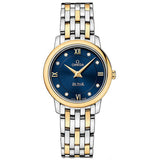 Omega De Ville Prestige 424.20.27.60.53.002 27.4mm Two-Tone Blue Dial