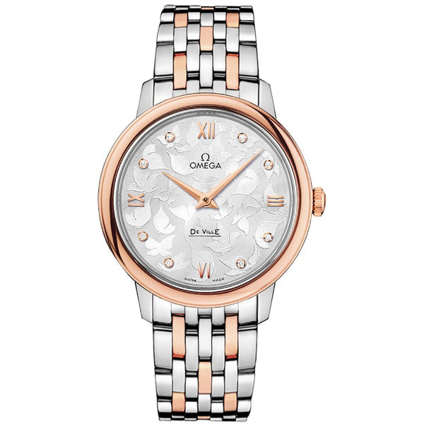 Omega De Ville Prestige 424.20.33.60.52.001 32.7mm Two-Tone Quartz Watch