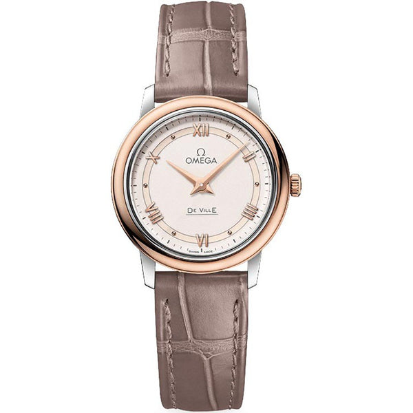 Omega De Ville Prestige 424.23.27.60.09.001 27.4mm Two-Tone Quartz