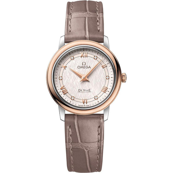 Omega De Ville Prestige 424.23.27.60.52.001 27.4mm Two-Tone Quartz